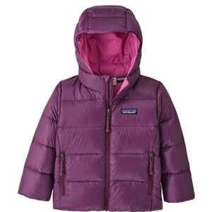 Patagonia Baby High-Loft Down Sweater Hoody NWT - 12-18M Night Plum